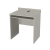 Biurko małe z półką pod blatem N^3 - jasnoszare
