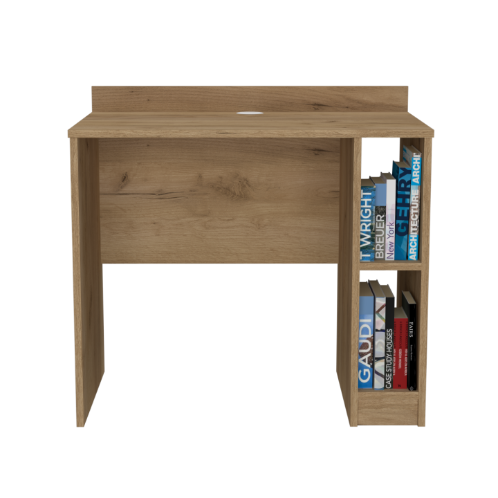 Biurko z półkami N^1 - dębowe
